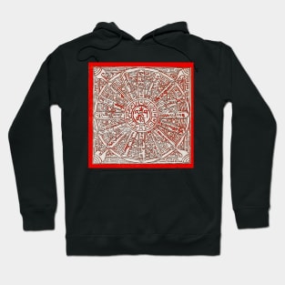 Ancestral and mysterious mystical writing Hoodie